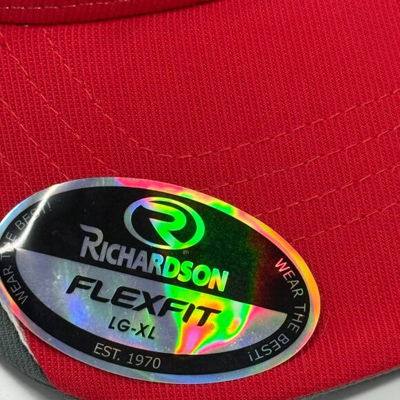 Alabama Ramblers Hat Cap Richardson L-XL Flexfit Red Stretch - Picture 4 of 11